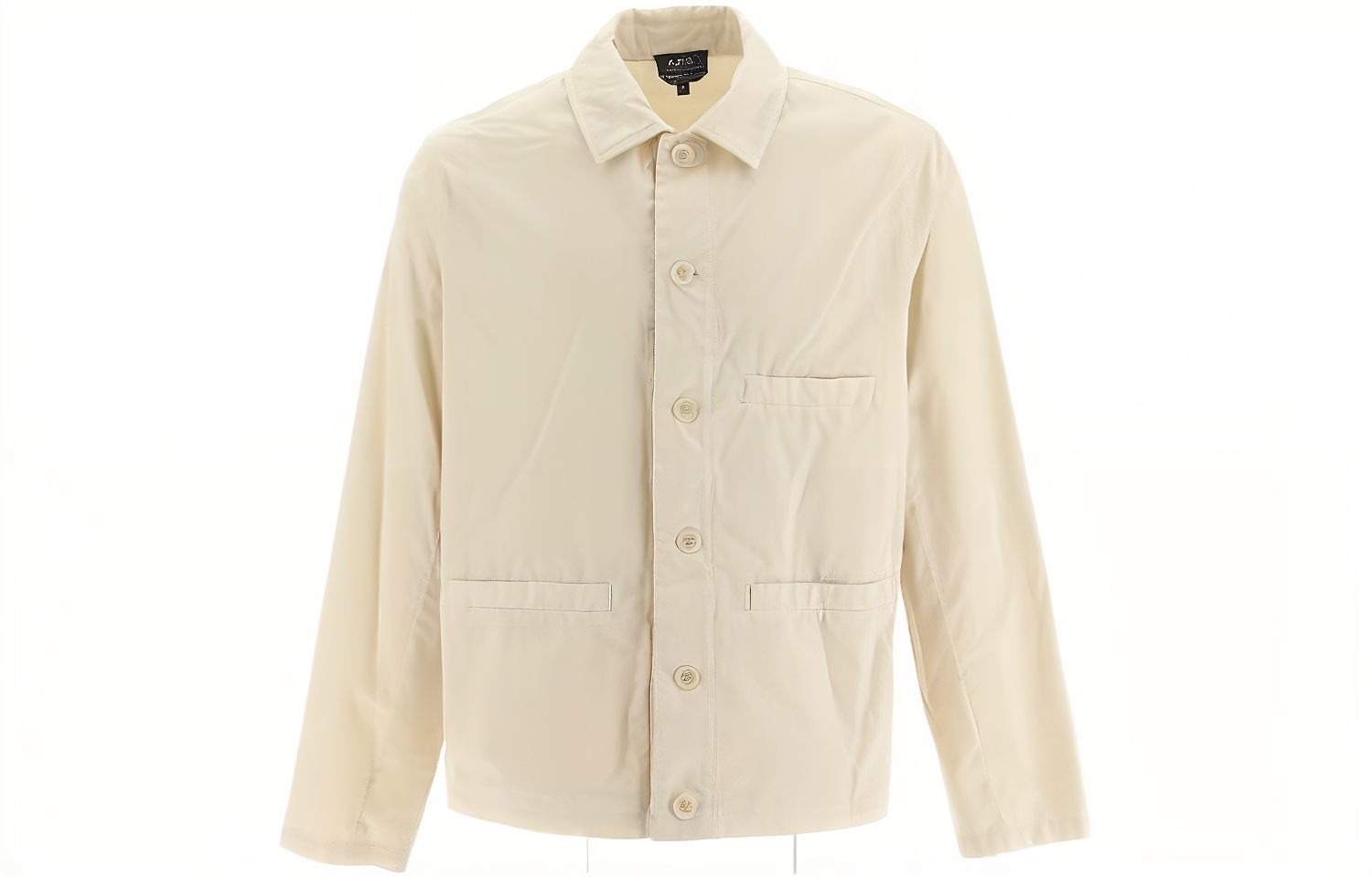 A.P.C. Beige Solid Single-Breasted Long Sleeve Jacket COEPYH02783AAD