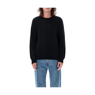 A.P.C. Black Crewneck Loose-Fit Long Sleeve Sweatshirt H23270WOAQD-LZZ