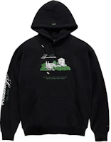 A.P.C. Black Loose-Fit Hoodie with Letter Print Design COHCPM27938-LZZ A.P.C. Black Loose-Fit Hoodie with Letter Print Design COHCPM27938-LZZ
