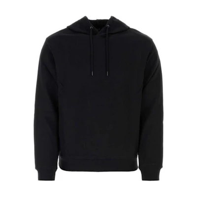 A.P.C. Black Solid Color Pullover Hoodie COHBYM27920-LZZ
