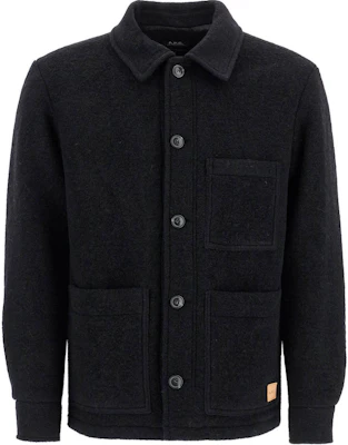 Chaqueta Negra A.P.C. Manga Larga Entallada con Botones. WVBCAH02961-LZZ Buy Chaqueta Negra A.P.C. Manga Larga Entallada con Botones. WVBCAH02961-LZZ