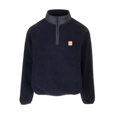 A.P.C. Blue Half-Zip Turtleneck Pullover Jacket PSAIFM27845-IAK