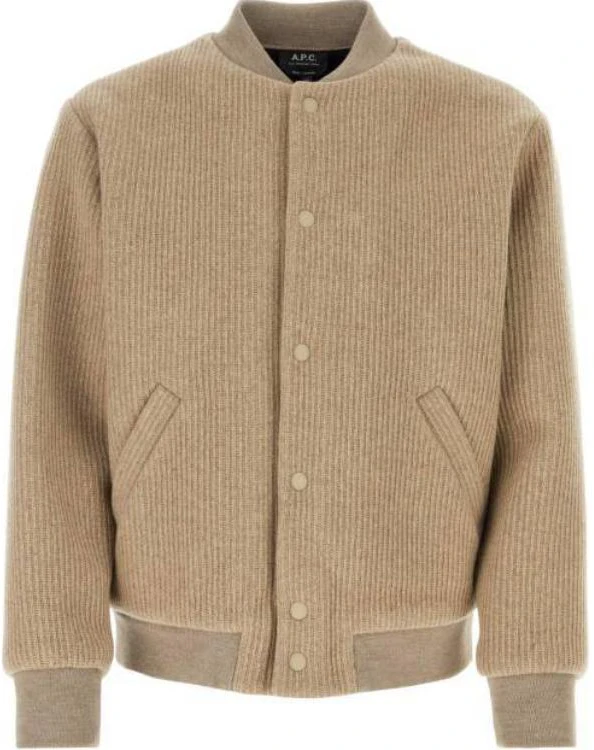 a-p-c-brown-knit-button-up-baseball-collar-jacket-woaqrm-02888-baa