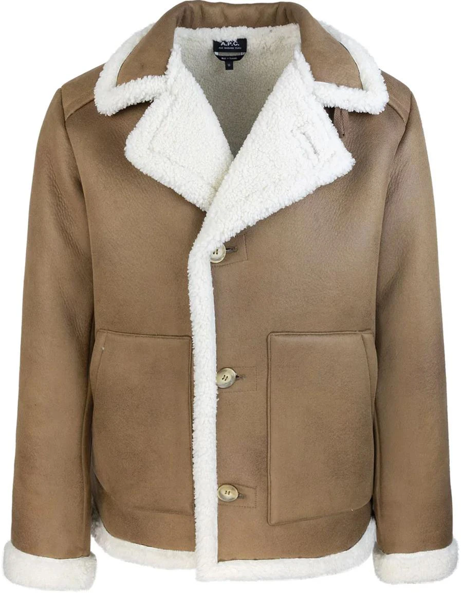 a-p-c-brown-long-sleeve-jacket-with-plush-collar-psajoh-02971-aad