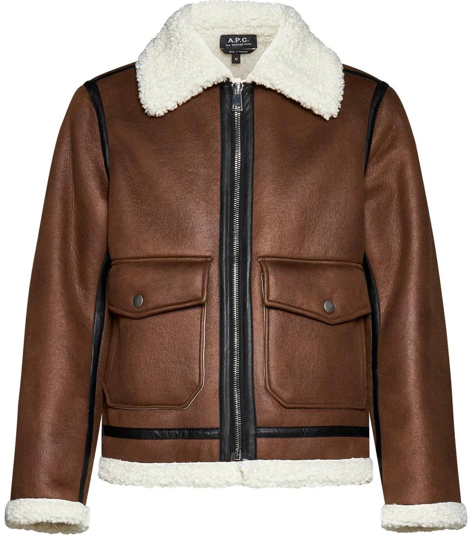 a-p-c-brown-slim-fit-collared-zip-up-jacket-psaibh-02904-cac