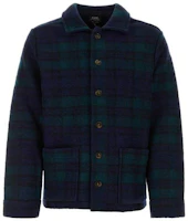 A.P.C. Checkered Single-Breasted Long-Sleeve Jacket Unisex WOAPVM02865IAK A.P.C. Checkered Single-Breasted Long-Sleeve Jacket Unisex WOAPVM02865IAK