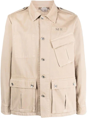Chaqueta Beige Unisex A.P.C. FW22 Multi-Bolsillos Manga Larga Botonada M02777COFCI-BAA Buy Chaqueta Beige Unisex A.P.C. FW22 Multi-Bolsillos Manga Larga Botonada M02777COFCI-BAA