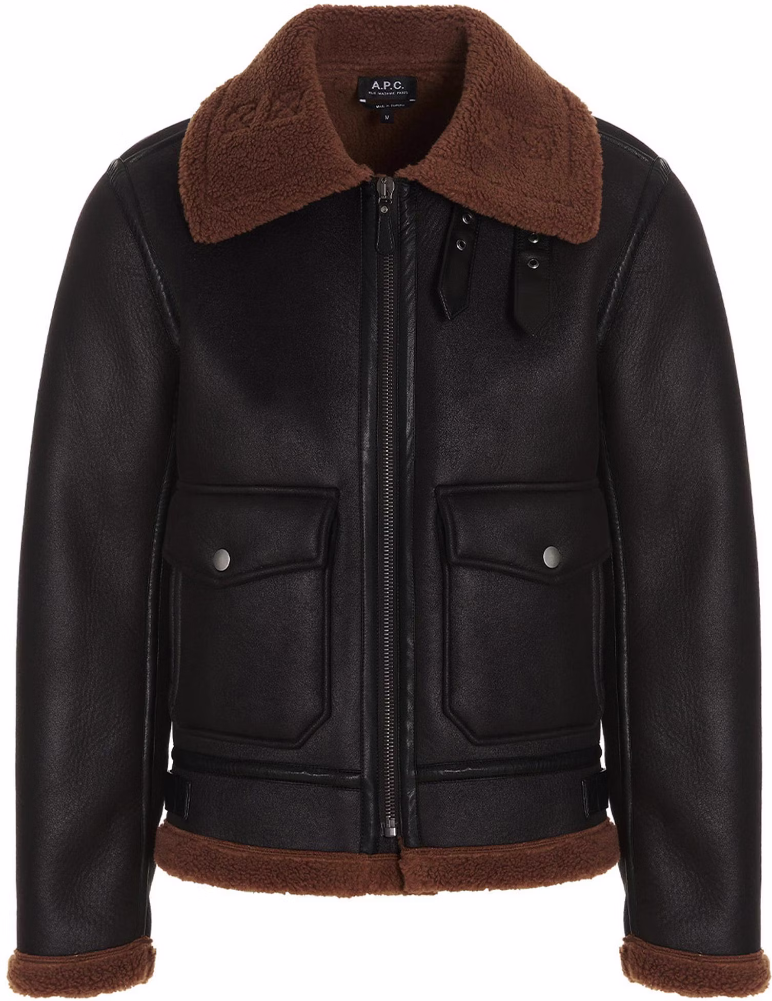 a-p-c-fw-22-colorblock-flap-collar-zip-jacket-men-s-black-psagzh-02765-lzz