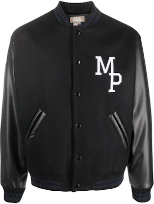 A.P.C. Chaqueta Negra Manga Larga FW22 con Letras Patchwork M02776WOAOILZZ Buy A.P.C. Chaqueta Negra Manga Larga FW22 con Letras Patchwork M02776WOAOILZZ