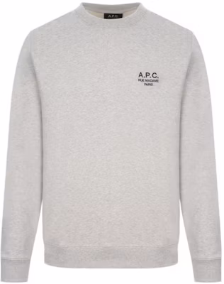 A.P.C. FW22 プリントロゴ クルーネックスウェット グレー (秋エディション) COEZDH27699PAA Buy A.P.C. FW22 プリントロゴ クルーネックスウェット グレー (秋エディション) COEZDH27699PAA