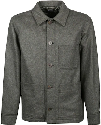 A.P.C. FW22 メンズ ダークグリーン マルチポケット 長袖ジャケット WOANWH02713PKB Buy A.P.C. FW22 メンズ ダークグリーン マルチポケット 長袖ジャケット WOANWH02713PKB