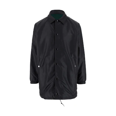 A.P.C. FW22 Solid Color Single-Breasted Long-Sleeve Jacket Black () PAAFAH02747LZZ