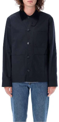 Chaqueta Azul Oscuro A.P.C. FW23 de Manga Larga y Corte Clásico H02841COERC-IAK Buy Chaqueta Azul Oscuro A.P.C. FW23 de Manga Larga y Corte Clásico H02841COERC-IAK