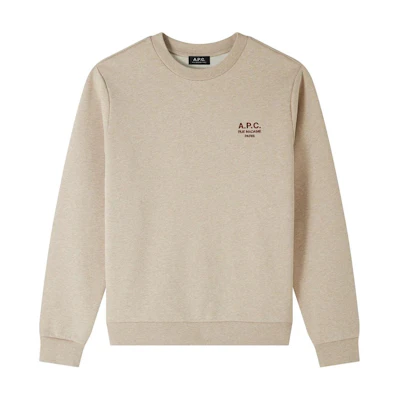 A.P.C. FW24 Oversized Crewneck Sweatshirt Unisex Beige COHBVM27913-TBE