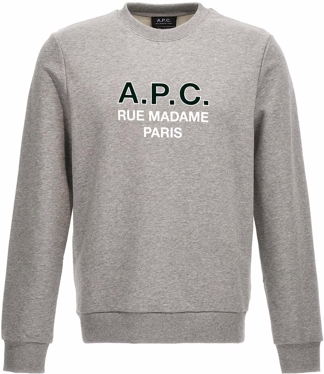 a-p-c-grey-crewneck-sweatshirt-with-logo-letter-print-coezdh-27758-pla