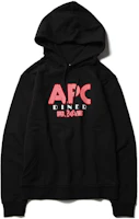 A.P.C. Logo Graphic Print Hoodie Black () CODCYH27542 A.P.C. Logo Graphic Print Hoodie Black () CODCYH27542