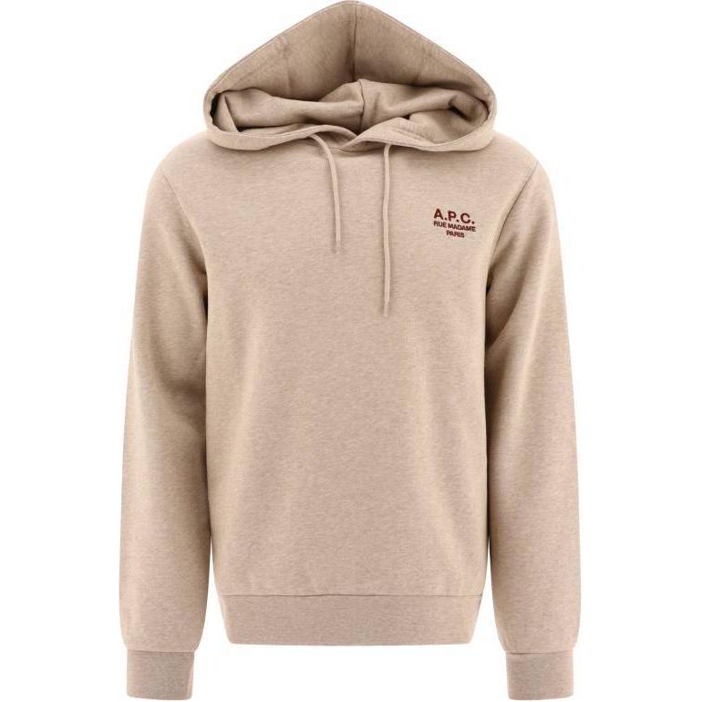 A.P.C. Logo Hoodie Brown Long Sleeve COHBVM27914-TBE
