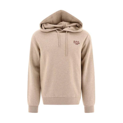 A.P.C. Logo Hoodie Brown Long Sleeve COHBVM27914-TBE
