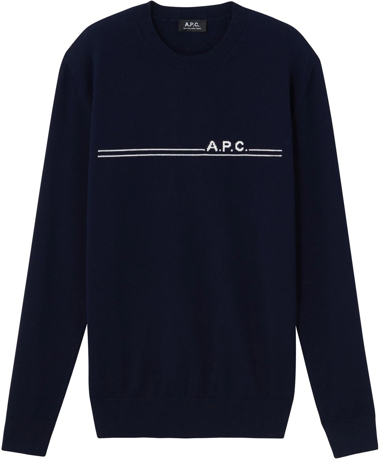 a-p-c-logo-print-crewneck-sweatshirt-navy-blue-casual-wear-codda-h23866-iak-darknavy