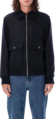 Chaqueta Bomber Azul Marino con Cremallera A.P.C. para Hombre. H02761WVBDE-IAK Buy Chaqueta Bomber Azul Marino con Cremallera A.P.C. para Hombre. H02761WVBDE-IAK