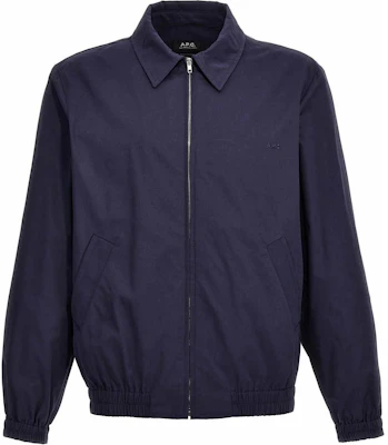 Chaqueta Azul Marino con Cremallera y Puños Elásticos para Hombre A.P.C. COGXSH02922-IAK Buy Chaqueta Azul Marino con Cremallera y Puños Elásticos para Hombre A.P.C. COGXSH02922-IAK