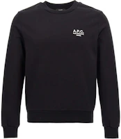 A.P.C. Plain Logo Print Crewneck Long Sleeve Sweatshirt Men’s Black COHBVM27913-TZC A.P.C. Plain Logo Print Crewneck Long Sleeve Sweatshirt Men’s Black COHBVM27913-TZC