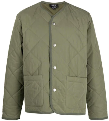 Chaqueta A.P.C. de un solo botón con cuello en V sólida. H02767COETZ Buy Chaqueta A.P.C. de un solo botón con cuello en V sólida. H02767COETZ