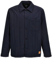 A.P.C. Solid Color Casual Long-Sleeve Jacket Blue COEZVH02859IAK A.P.C. Solid Color Casual Long-Sleeve Jacket Blue COEZVH02859IAK