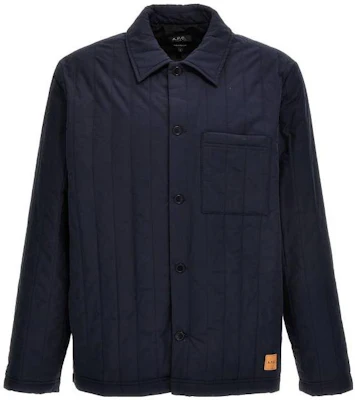 Chaqueta Casual A.P.C. Azul de Manga Larga y Color Sólido COEZVH02859IAK Buy Chaqueta Casual A.P.C. Azul de Manga Larga y Color Sólido COEZVH02859IAK