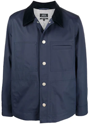 Chaqueta Ligera Azul A.P.C. SS21 Andre H02619COELS-IAJ Buy Chaqueta Ligera Azul A.P.C. SS21 Andre H02619COELS-IAJ