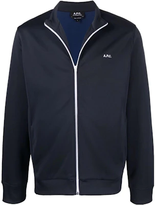 Chaqueta Azul Marino con Cremallera y Logo A.P.C. SS22 PSAGNH02548-IAK Buy Chaqueta Azul Marino con Cremallera y Logo A.P.C. SS22 PSAGNH02548-IAK