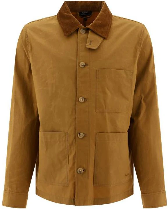 a-p-c-ss-23-casual-light-brown-long-sleeve-collared-jacket-coerch-02841-cab