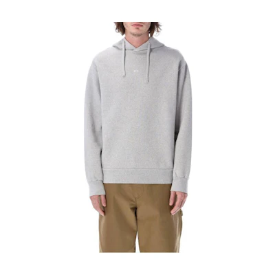 A.P.C. SS23 Logo Print Pullover Hoodie Men’s Gray H27622COFDZ-PLA