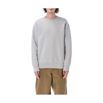 A.P.C. SS23 Plain Logo Print Crewneck Sweatshirt Grey H27621COFDZ-PLA