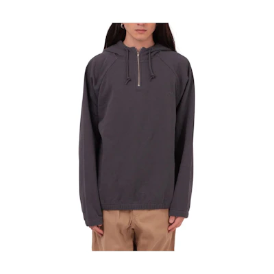 A.P.C. SS23 Solid Zip Hoodie Gray Long Sleeve COGABH27731-LAD