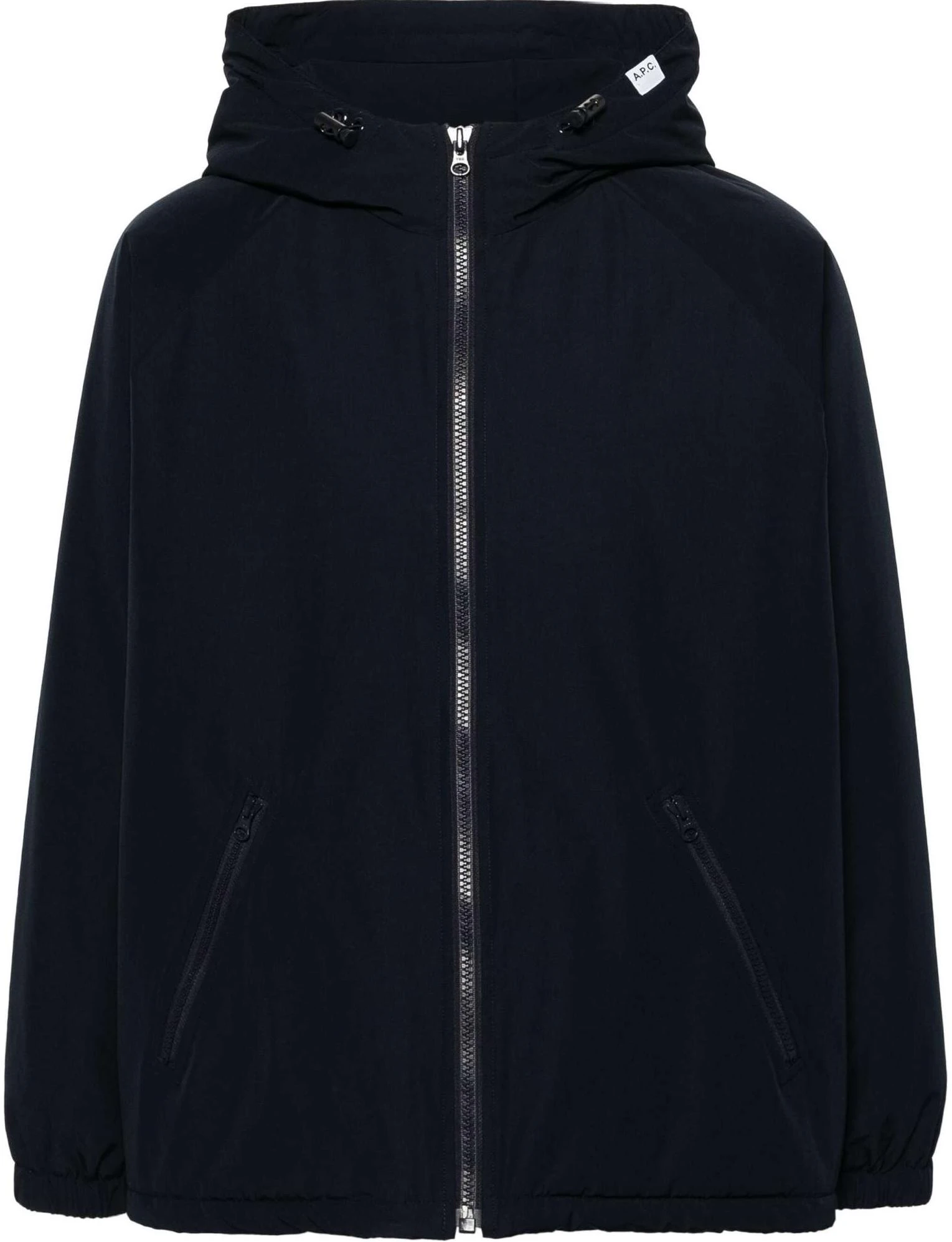 a-p-c-ss-24-navy-blue-hooded-relaxed-fit-solid-color-jacket-psajbm-02674-navy