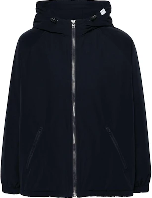 Chaqueta Azul Marino con Capucha A.P.C. SS24 Corte Relajado de Color Sólido. PSAJBM02674-NAVY Buy Chaqueta Azul Marino con Capucha A.P.C. SS24 Corte Relajado de Color Sólido. PSAJBM02674-NAVY