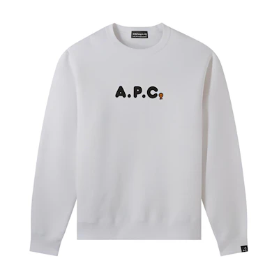 A.P.C. Unisex Casual Crewneck Long Sleeve Sweatshirt COFDBM27755-AAB