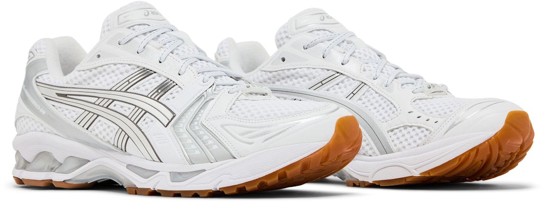 ASICS Gel-Kayano 14 A.P.C. Putih Perak Murni 1203A727-100 1