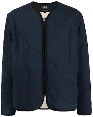 Chaqueta Azul Marino con Cremallera A.P.C. Hombre COETZH02724IAK Buy Chaqueta Azul Marino con Cremallera A.P.C. Hombre COETZH02724IAK