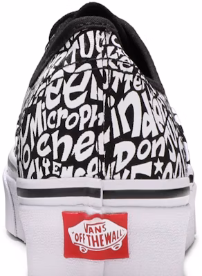 어 트라이브 콜드 퀘스트 X 반스 어센틱 '트랙리스트' VN0A38EMQ8H Sizing 어 트라이브 콜드 퀘스트 X 반스 어센틱 '트랙리스트' VN0A38EMQ8H