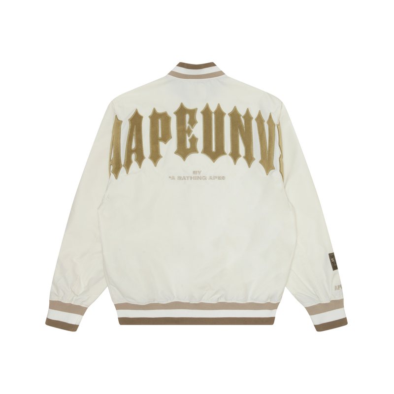 Cheap Aape Jaket Lengan Panjang Logo Sulam Ape Face AAPLJM7615XXL