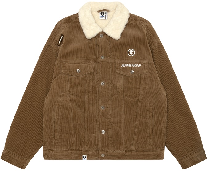 aape-beige-button-up-collar-comfort-jacket-aapjkm-7660-xxn