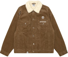 Aape Beige Button-Up Collar Comfort Jacket AAPJKM7660XXN Aape Beige Button-Up Collar Comfort Jacket AAPJKM7660XXN