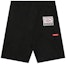 Lookbook 에이프 블랙 리버시블 농구 스타일 릴렉스 숏팬츠 BKX. AAPSPMA685XAM