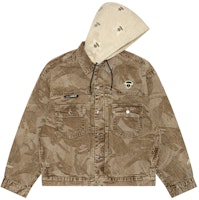 Aape Camo Logo Patch Multi-Pocket Double-Layer Jacket. AAPLJM7588MXL Aape Camo Logo Patch Multi-Pocket Double-Layer Jacket. AAPLJM7588MXL
