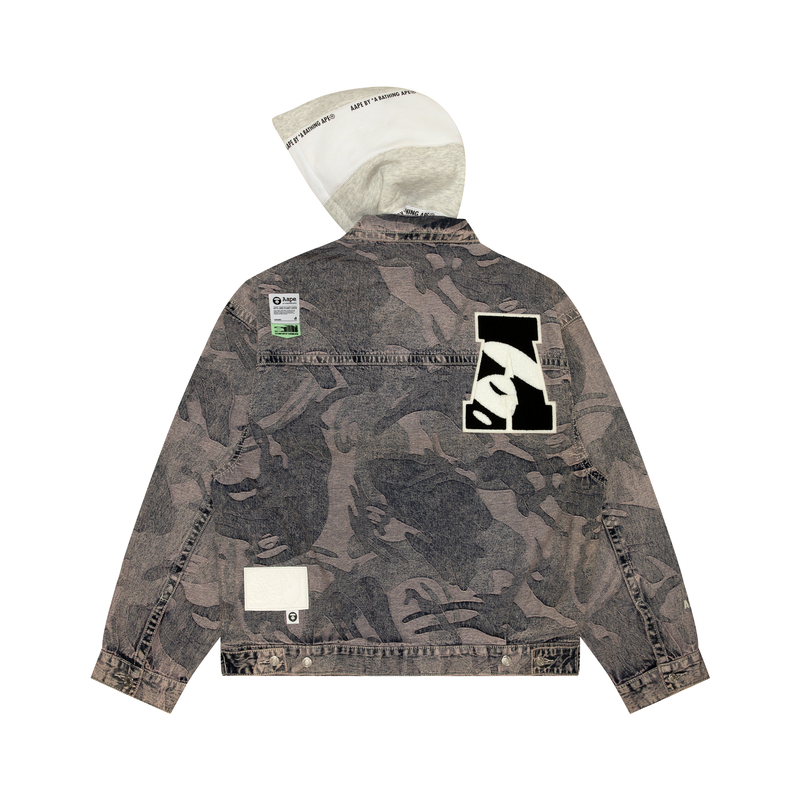 Purchase 아페 카모 로고 패치 멀티포켓 더블레이어 재킷. AAPLJM7588MXL