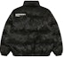 Sizing Aape 카모 푸퍼 재킷 - 에이프 로고 & 레터 프린트. AAPDNM7595XXL