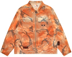 AAPE Camouflage Zip-Up Jacket in Light Beige. AAPLJM7644XAM AAPE Camouflage Zip-Up Jacket in Light Beige. AAPLJM7644XAM