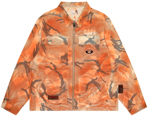 AAPE 카모플라주 집업 재킷 라이트 베이지. AAPLJM7644XAM Buy AAPE 카모플라주 집업 재킷 라이트 베이지. AAPLJM7644XAM